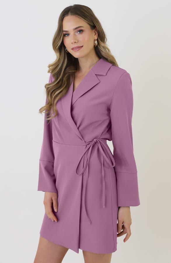 Tailored Blazer Dress Mauve 2.0 – alle jurkjes — foto 10