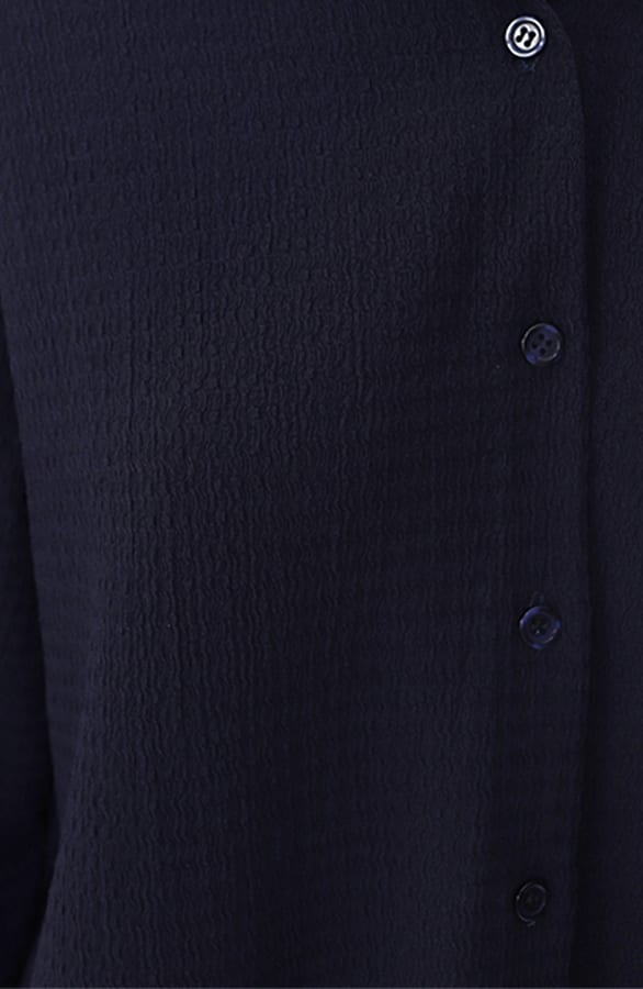 Textured Blouse Gaby Navy – kleding — foto 4