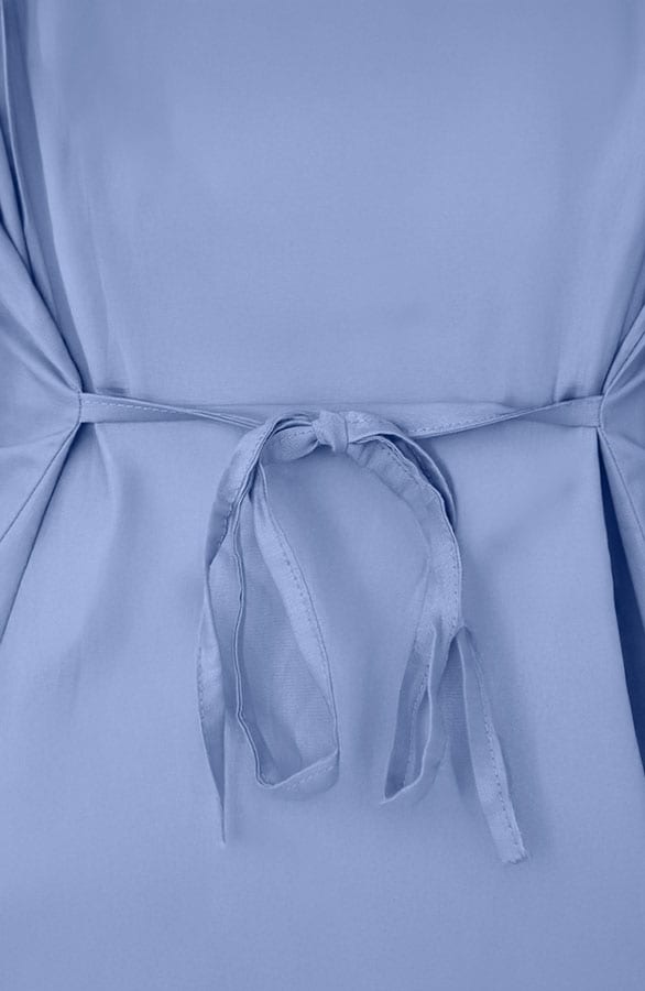 Tie Detail Blouse Baby Blue – kleding — foto 11