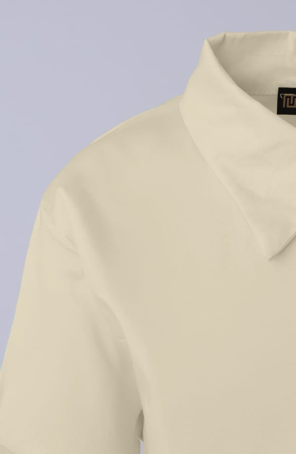 Tie Detail Blouse Butter Yellow – kleding — foto 5