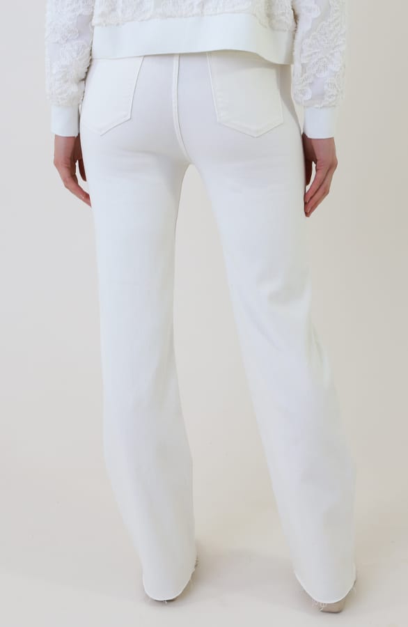 Wide Leg Jeans Dez Offwhite — foto 5