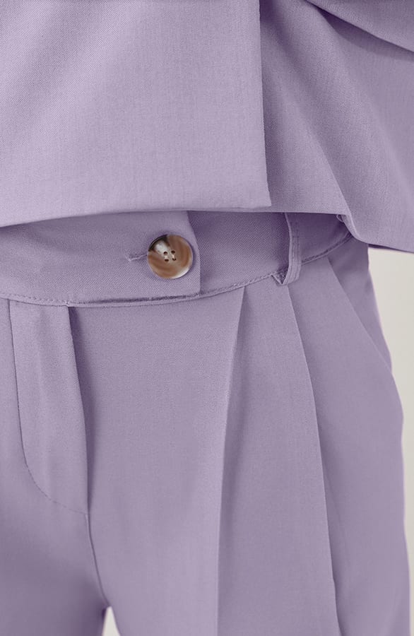 Classic Straight Palazzo Pants Lila – broeken — foto 4