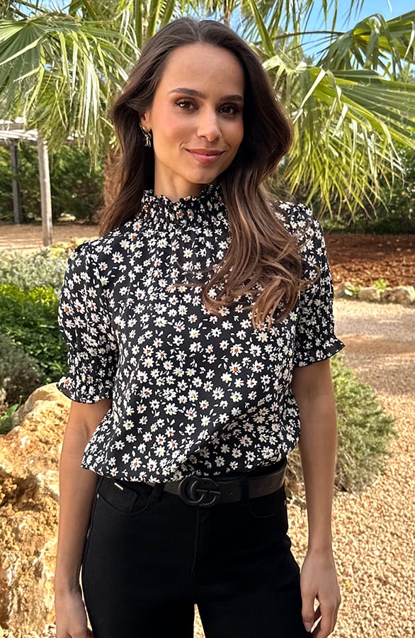 Col Top Philley Print Daisy – shirts & tops — foto 3