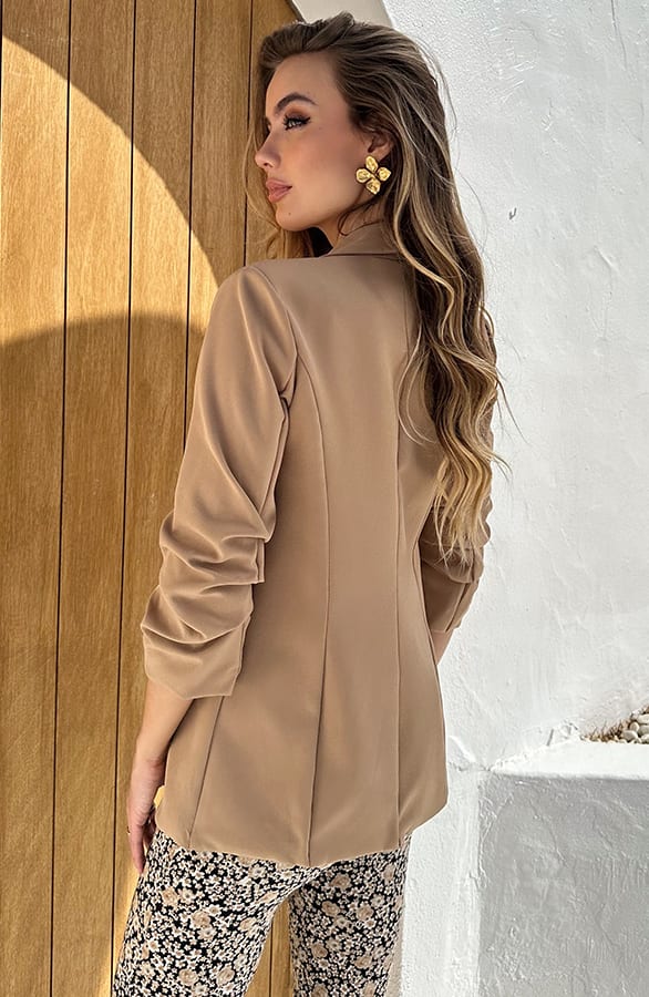 Dames Blazer Nore Camel 2.0 – blazers — foto 3