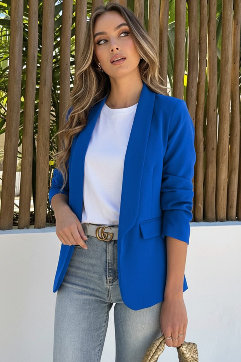 Dames Blazer Nore Kobalt 2.0 – blazers — foto 2