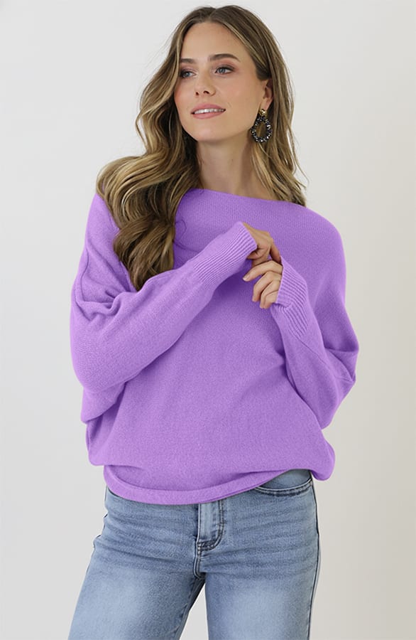 Debby Sweater Lila – shoparchief