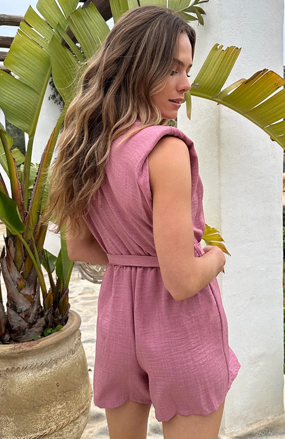 Playsuit Paloma Dust Roze – jumpsuits & playsuits — foto 3