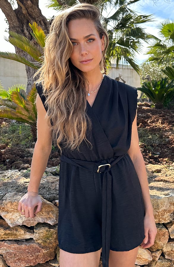 Playsuit Paloma Zwart – jumpsuits & playsuits — foto 5