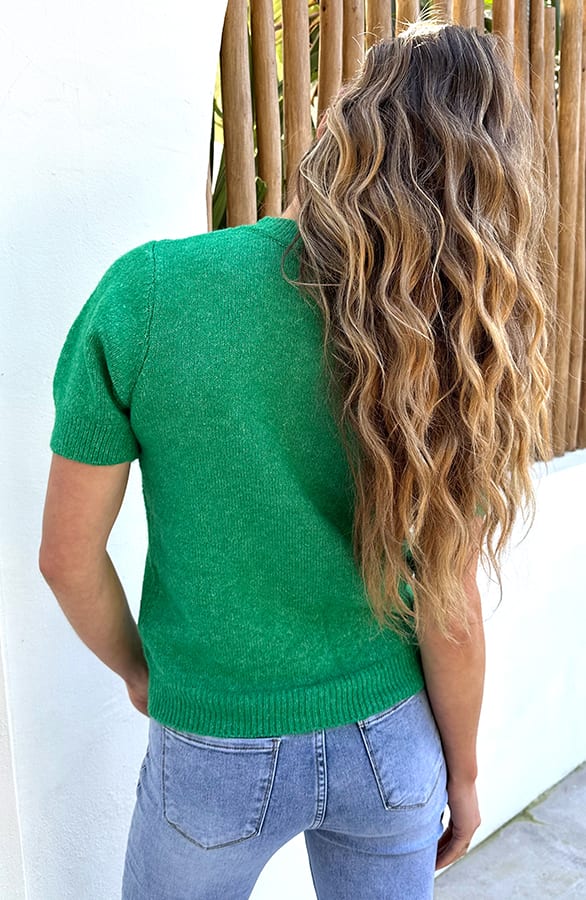 Sea Shell Cardigan Green – vesten — foto 4