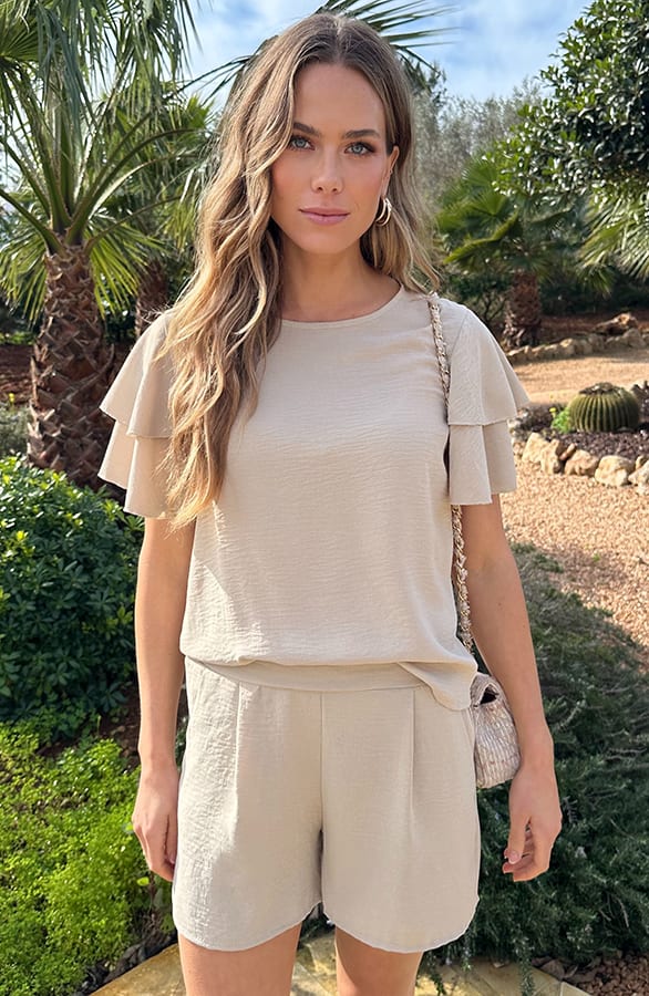 Short Lilly Beige – shorts — foto 2
