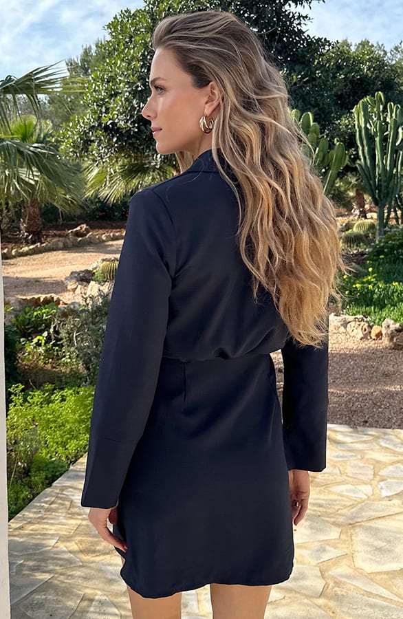 Tailored Blazer Dress Navy – alle jurkjes — foto 3