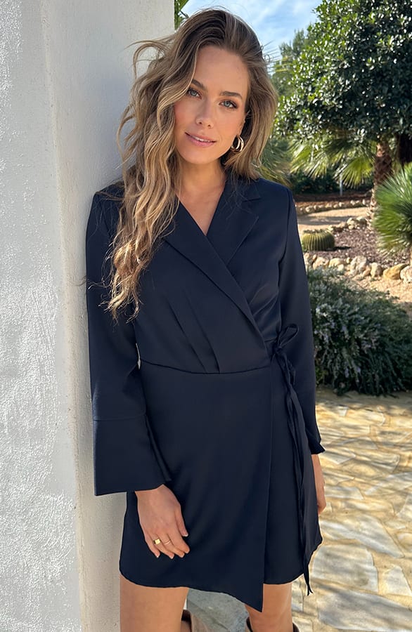 Tailored Blazer Dress Navy – alle jurkjes — foto 6