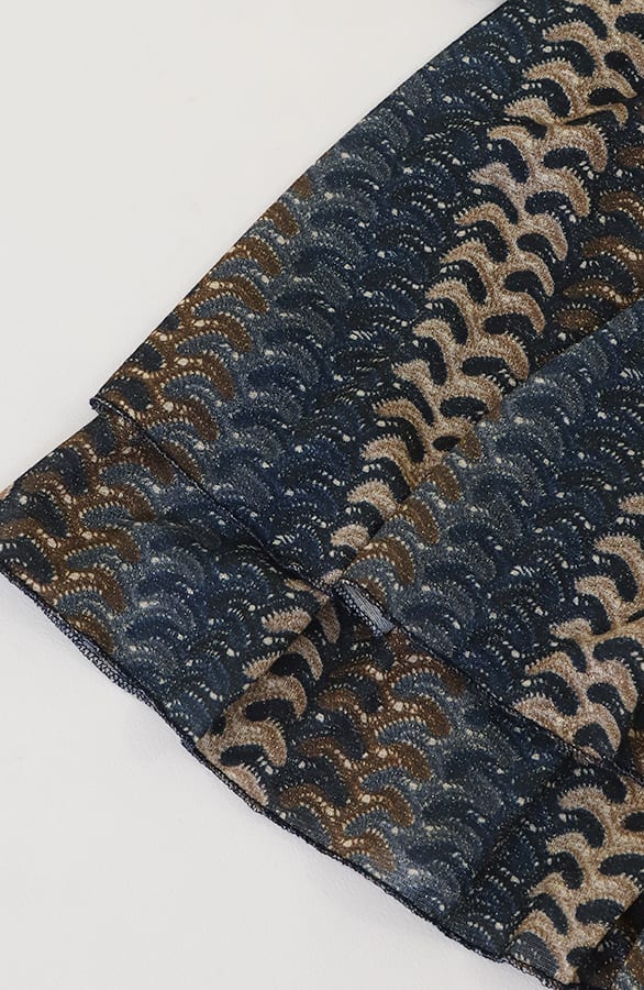 Waistband Dress Print Navy – alle jurkjes — foto 4