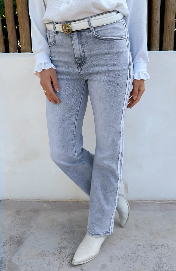 Wide Leg Jeans Dez Bies – flared broeken — foto 2