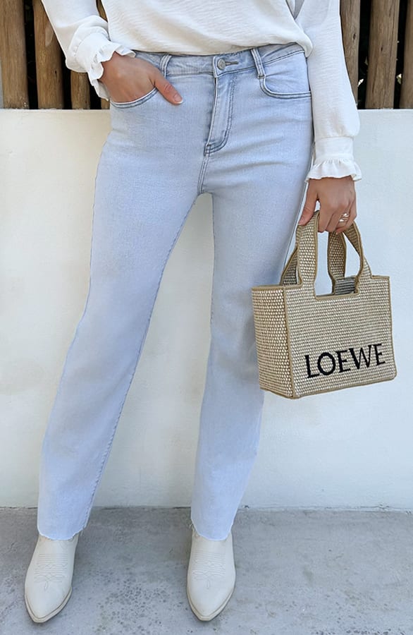 Wide Leg Jeans Dez Light Blue