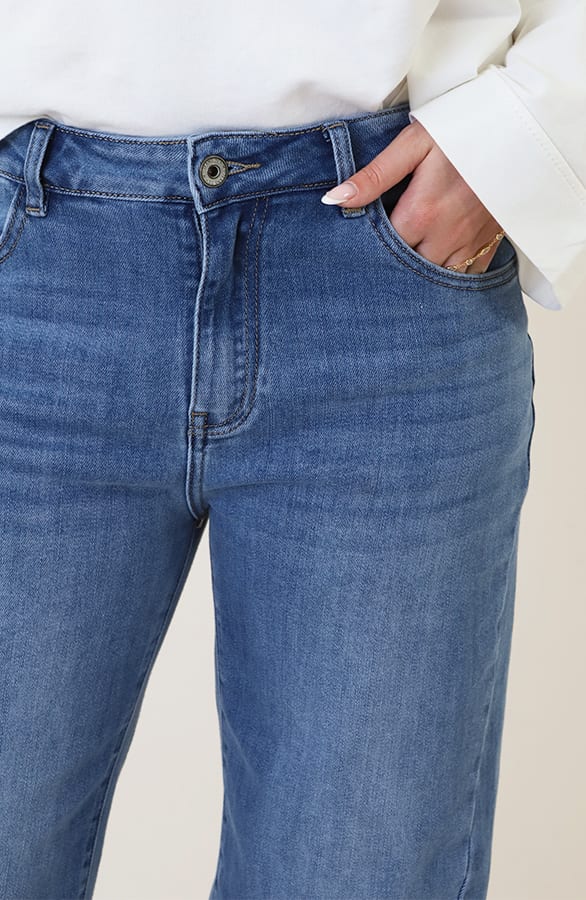 Stretch Barrel Jeans Blue — foto 8