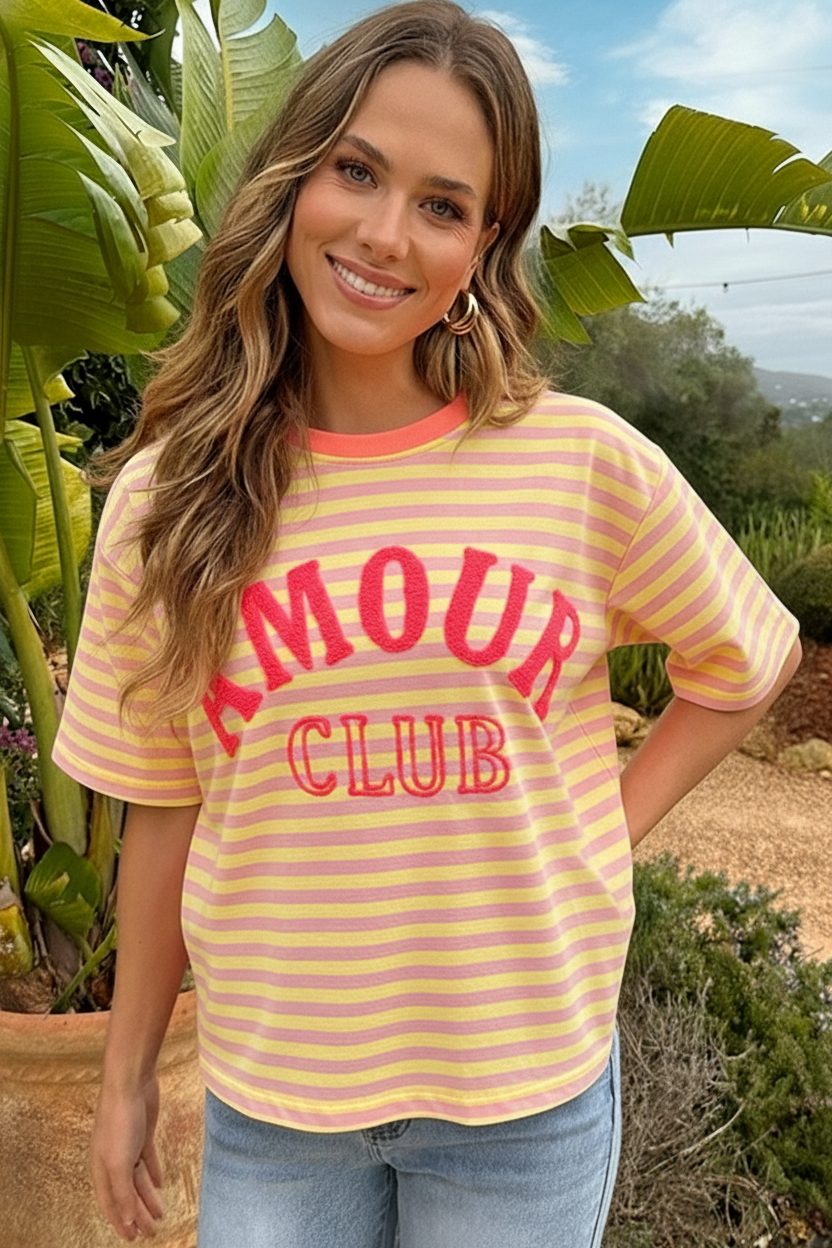 Amour Club Oversized Shirt Butter Yellow – shirts & tops — foto 2