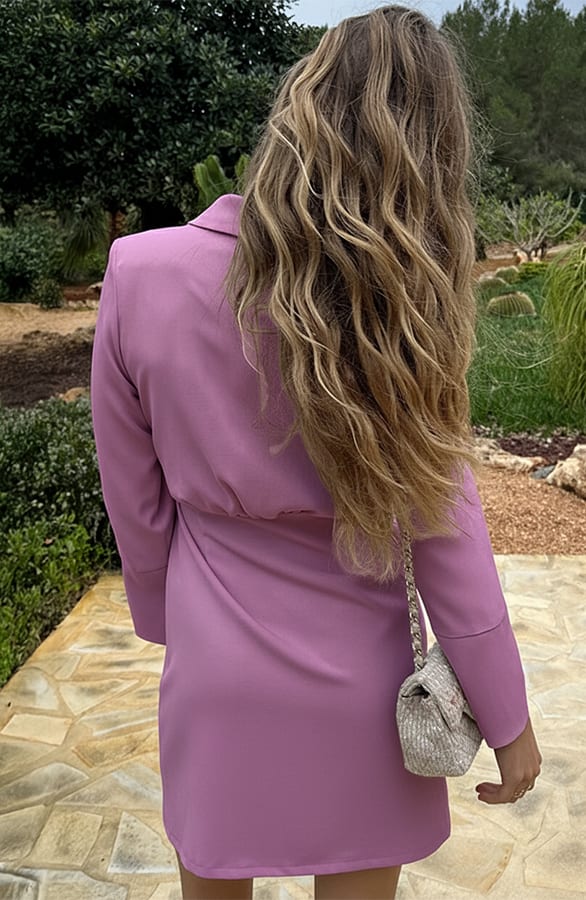 Tailored Blazer Dress Mauve 2.0 – alle jurkjes — foto 3