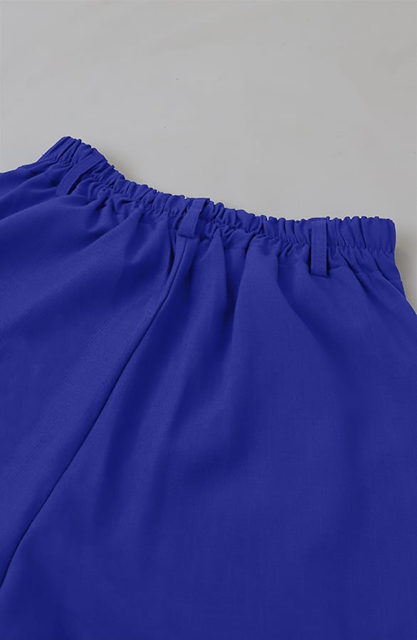 Classic Straight Palazzo Pants Kobalt – flared broeken — foto 5