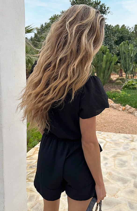 Col Neck Top Zwart – shirts & tops — foto 3