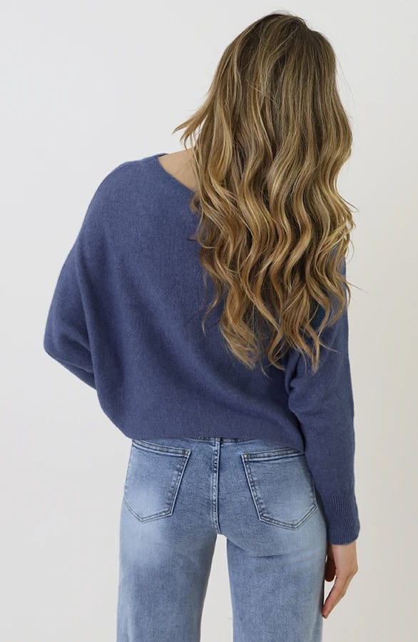 Debby Sweater Dark Blue – truien — foto 3