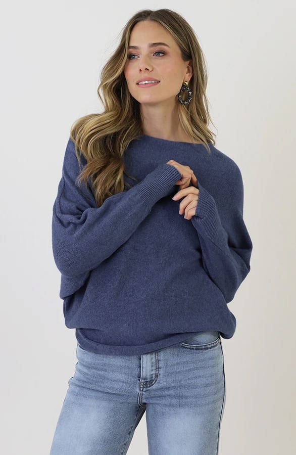 Debby Sweater Dark Blue