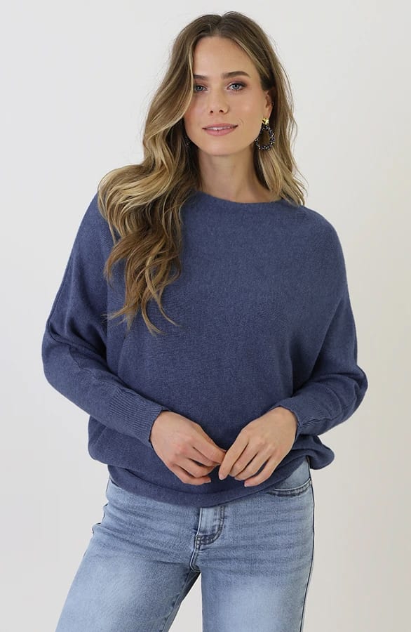 Debby Sweater Dark Blue – truien — foto 2