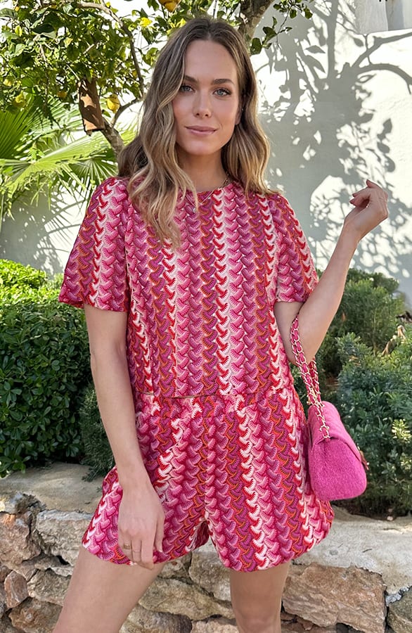 Katoenen Gehaakte Look Top Multicolor – shirts & tops — foto 6