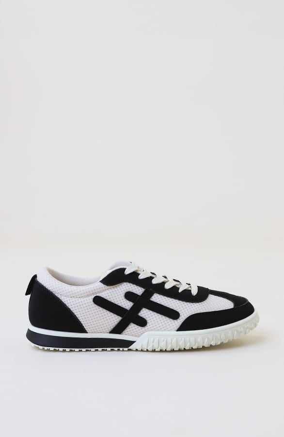 Mesh Sneakers Zwart – schoenen — foto 2