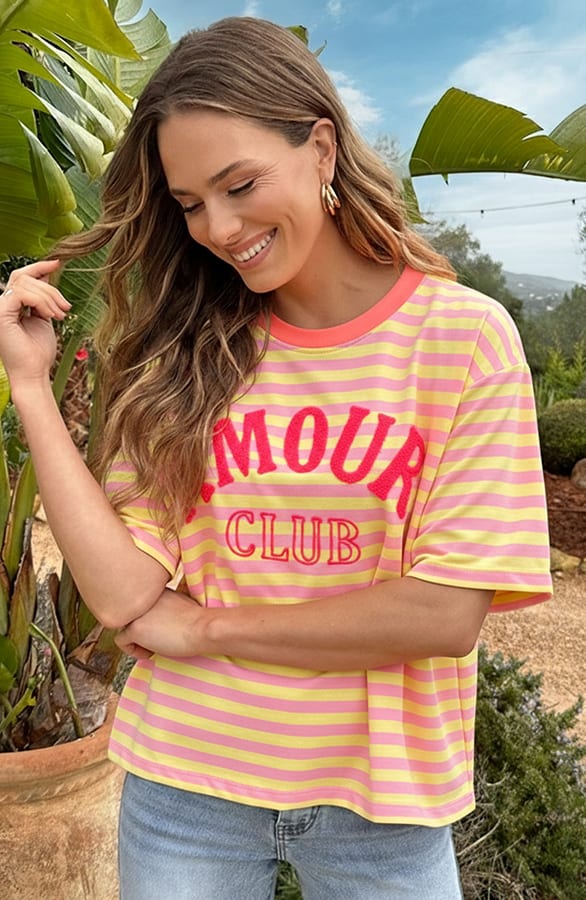 Amour Club Oversized Shirt Butter Yellow – shirts & tops — foto 5