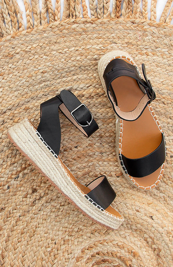 Sandalen Met Bandjes Dilan Zwart