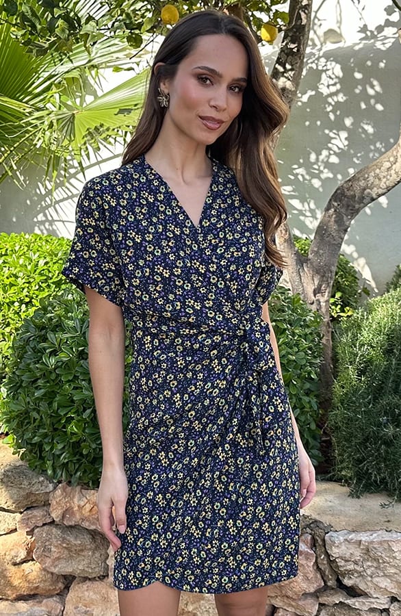 Wrap Jurk Fenna Print Wild Flower – alle jurkjes — foto 2