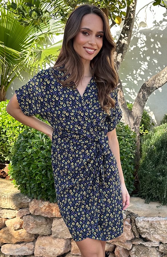 Wrap Jurk Fenna Print Wild Flower – alle jurkjes — foto 5