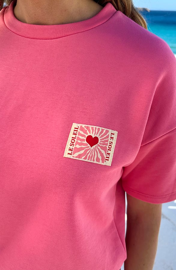 Artwork T-Shirt Le Soleil Koraal – shirts & tops — foto 4