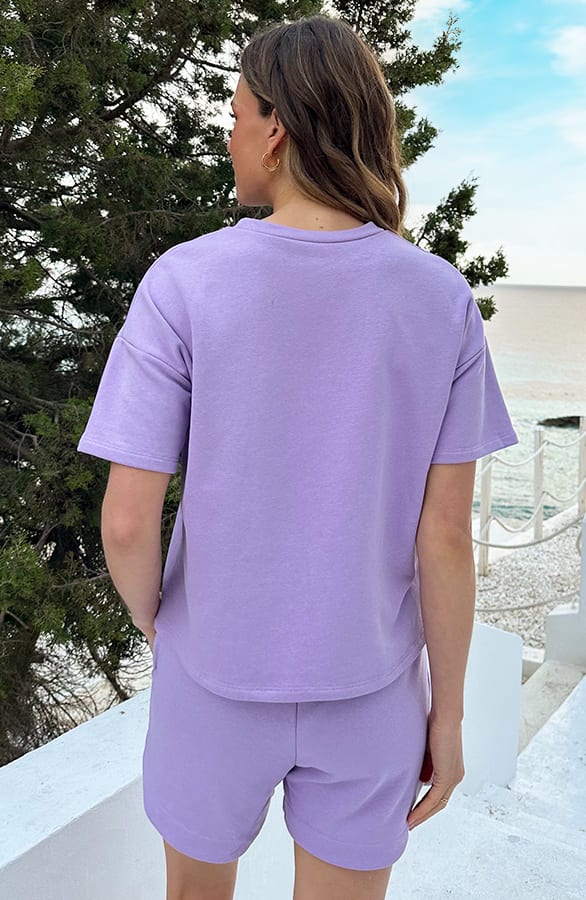 Artwork T-Shirt Love Lila – shirts & tops — foto 4