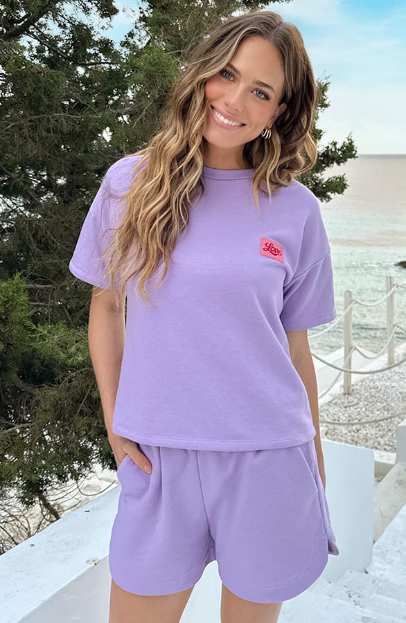 Artwork T-Shirt Love Lila – shirts & tops — foto 5