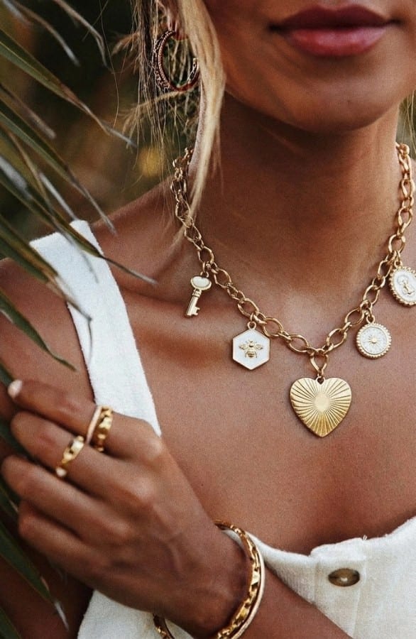 Bedel Schakelketting Hartjes en Meer – accessoires