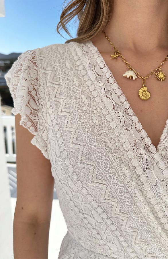 Bohemian Lace Jurk Creme – alle jurkjes — foto 5