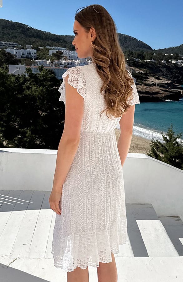 Bohemian Lace Jurk Creme – alle jurkjes — foto 4