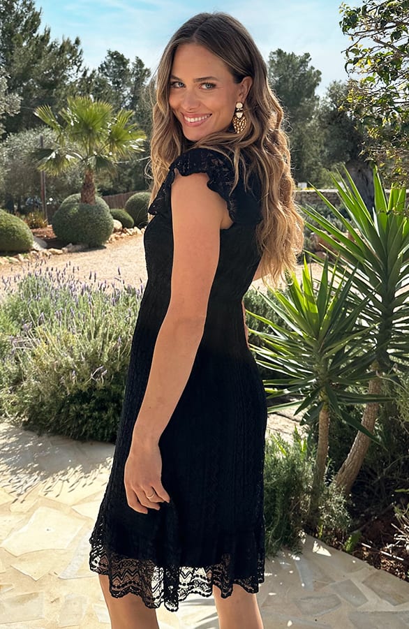 Bohemian Lace Jurk Zwart – alle jurkjes — foto 4