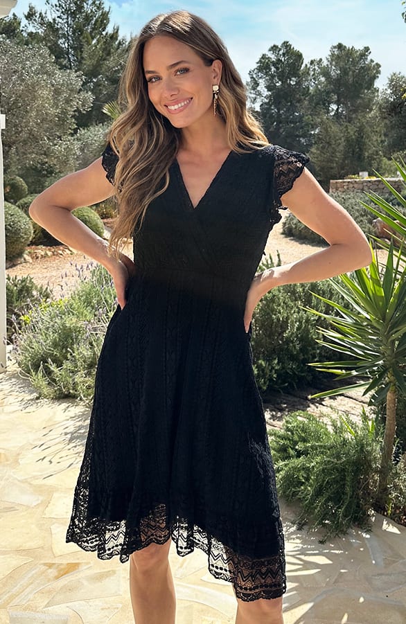Bohemian Lace Jurk Zwart – alle jurkjes — foto 3