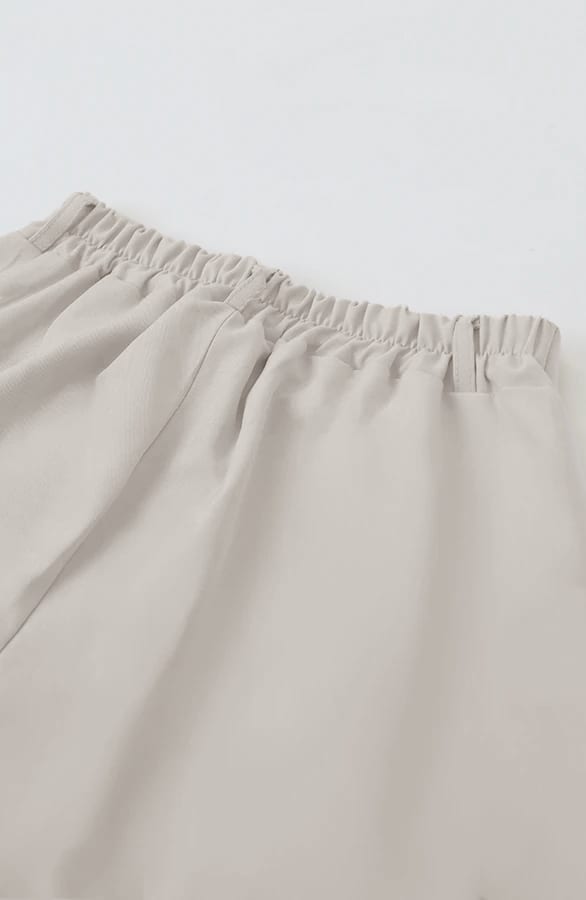 Classic Straight Palazzo Pants Beige 2.0 – flared broeken — foto 5