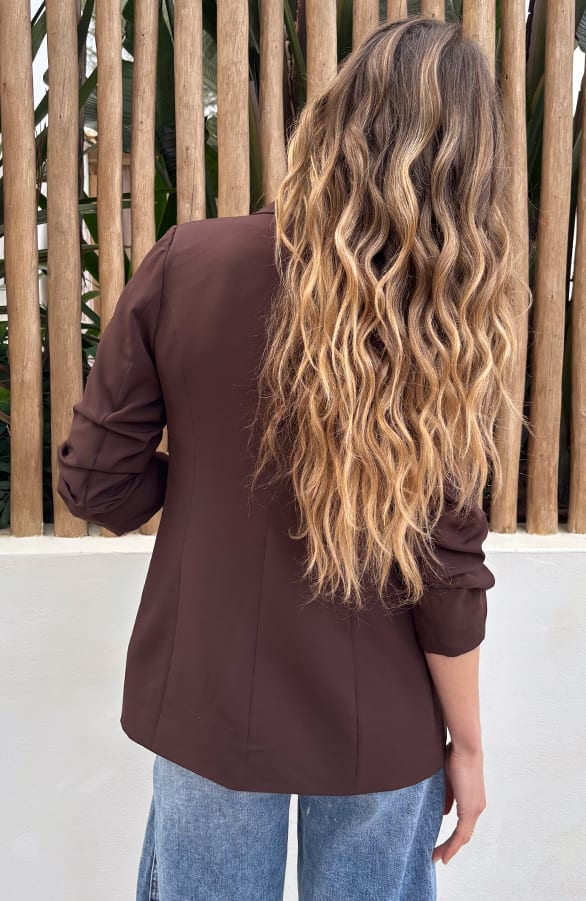 Dames Blazer Nore Choco – blazers — foto 3