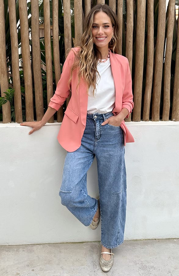 Dames Blazer Nore Peach 2.0 – blazers — foto 5