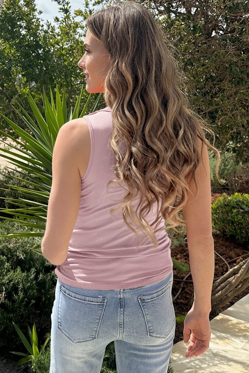 Halter Top Waterfall Dust Pink – shirts & tops — foto 5