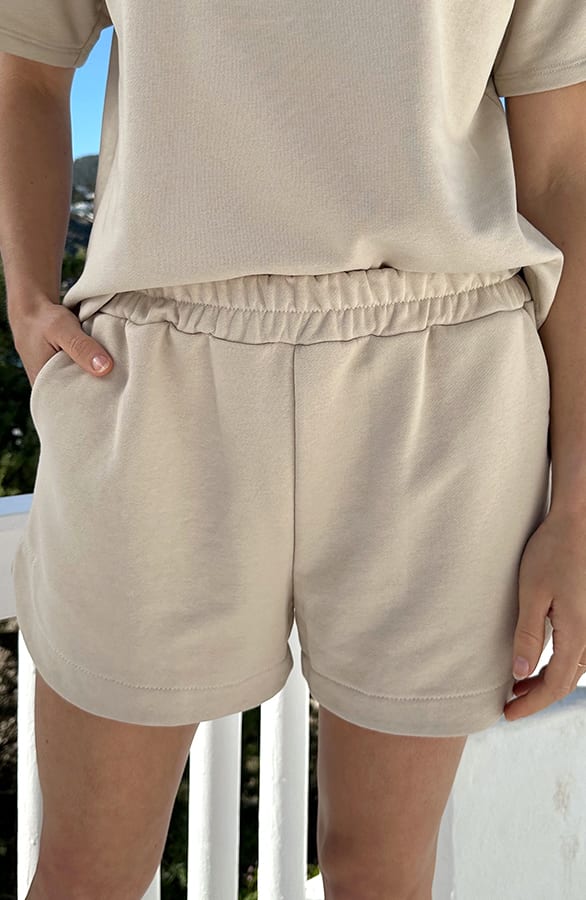 Jogging Short Beige