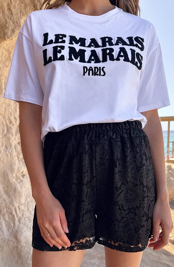 Kanten Short Zwart – shorts — foto 5