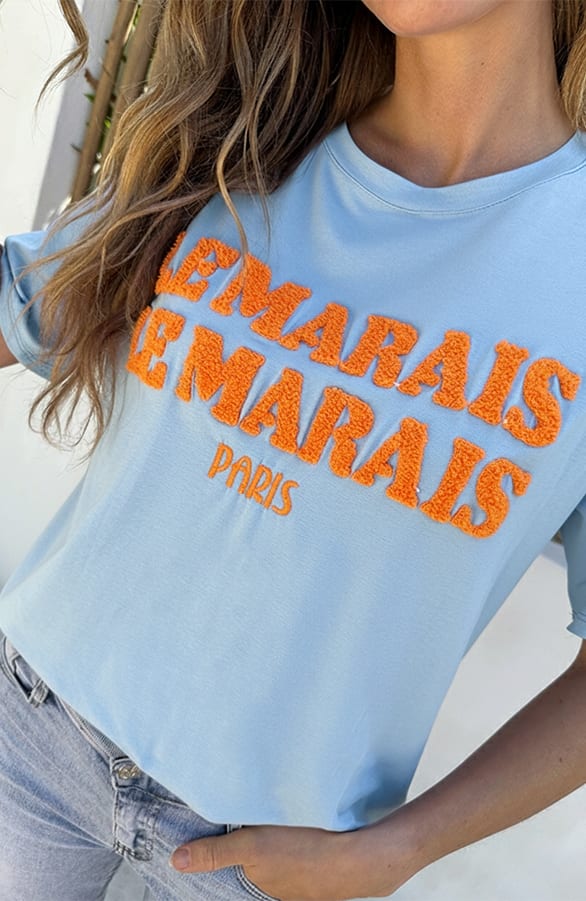 Le Marais Top Baby Blue – shirts & tops — foto 4