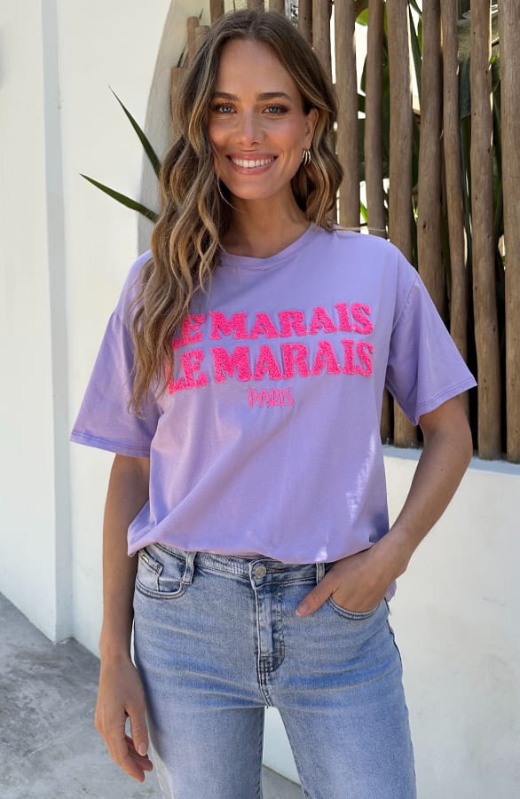 Le Marais Top Lila – shirts & tops — foto 8