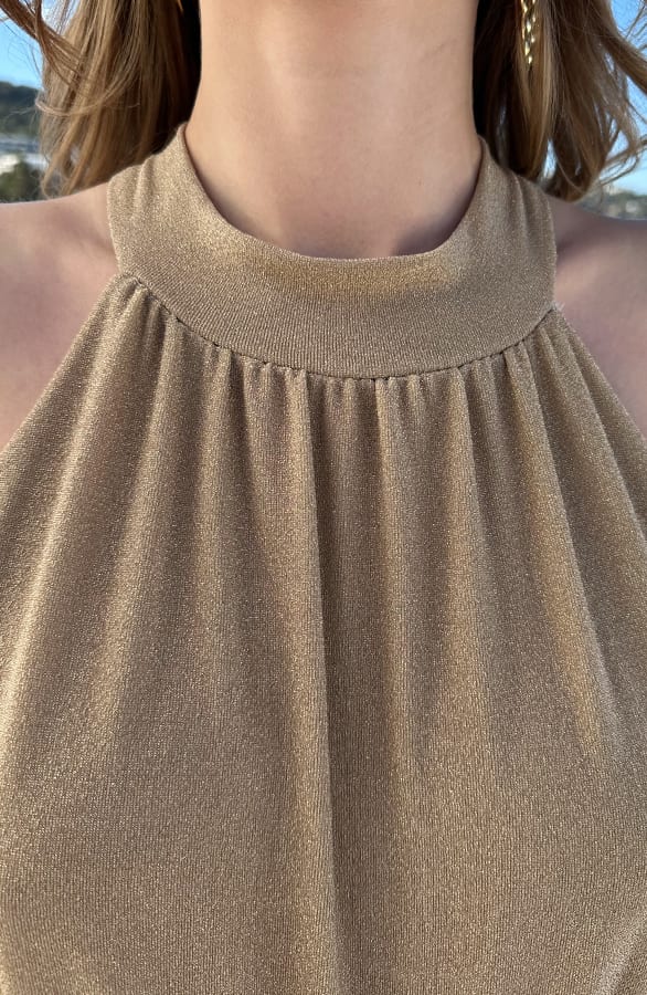 Premium Jumpsuit Lurex Gold – jumpsuits & playsuits — foto 4
